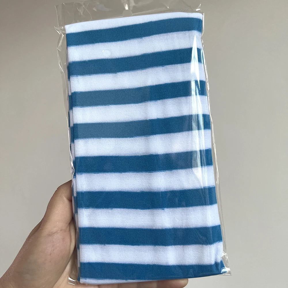 Christmas Halloween Sexy Striped Socks Thigh High Over The Knee Thin Socks Women Stockings