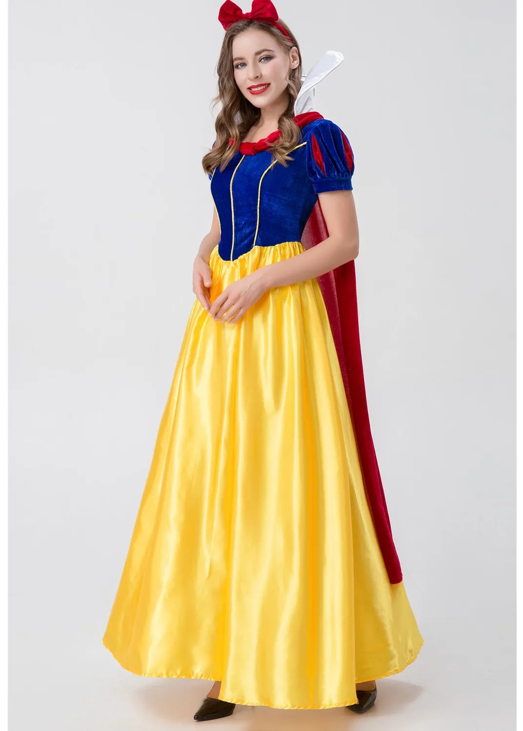 Sexy Adult Anime Snow White Princess Fancy Dress Halloween Christmas Carnival Party Cosplay Costume