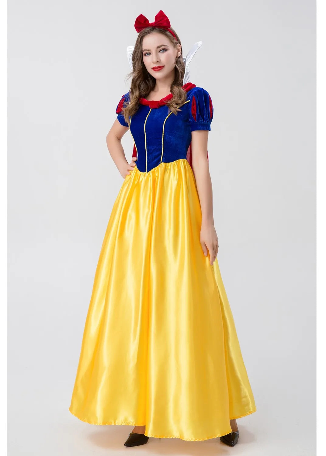Sexy Adult Anime Snow White Princess Fancy Dress Halloween Christmas Carnival Party Cosplay Costume