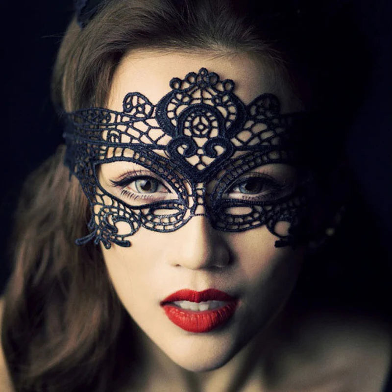 Sexy Lace Half Face Mask Venetian Eye Masquerade Halloween Christmas Party Ball Carnival Costumes