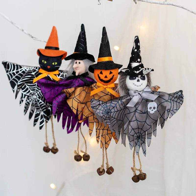 Halloween Bar Haunted House Props Party Decor Pendant Ghost Festival Pumpkin Witch Pendant Gift